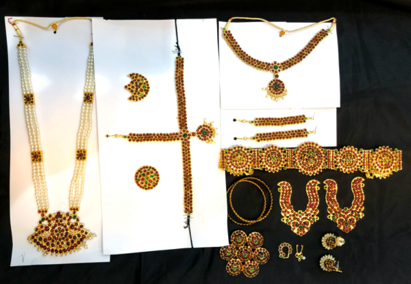 Bharatnatyam Jewellery  Set