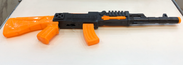 Gun Plastic Yellow 12pcs set