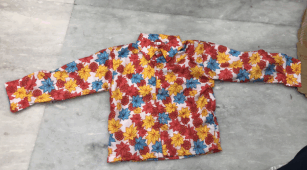 Flower Printed Goa Shirt