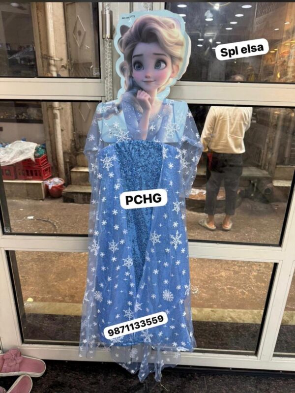 Princess Elsa Costume Dress