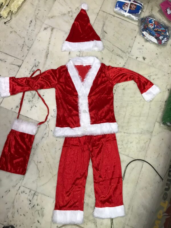 Santa dress velvet