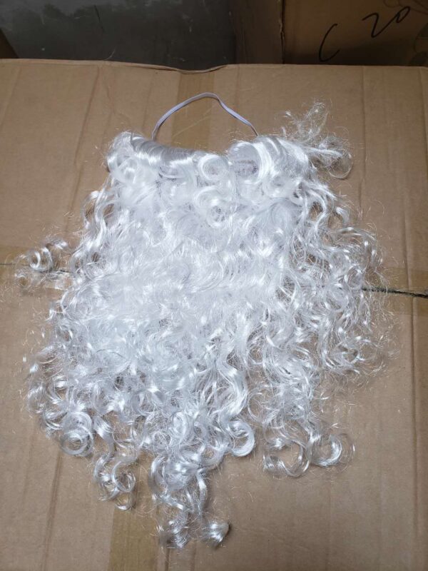 Santa beard imported curling