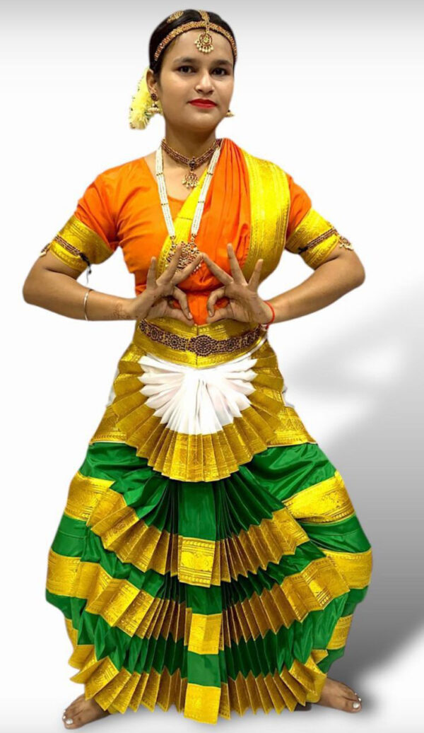 Baratanatyam Costume Orange