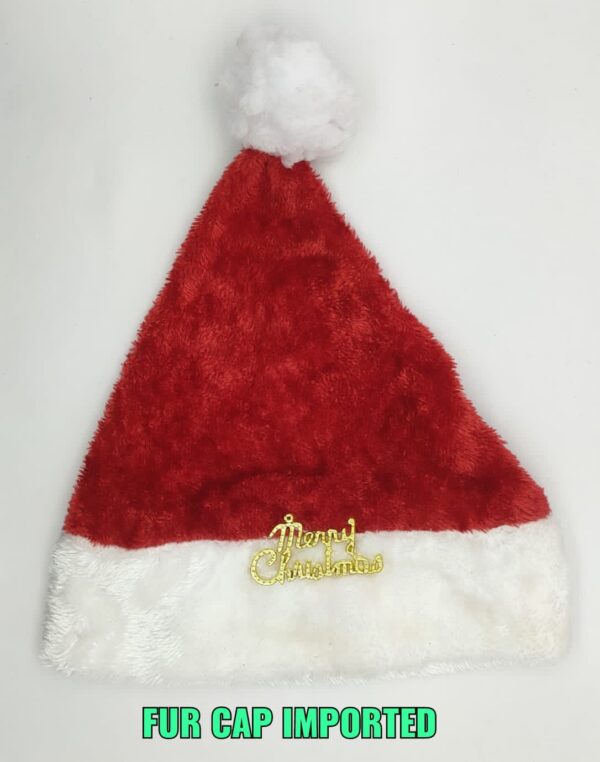 Santa cap velvet Fur
